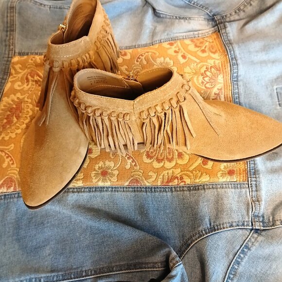 ALDO - Suede Ankle Boots - Picture 3 of 7